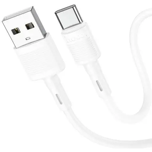 Кабель Hoco X83 Type-C Victory charging data cable Білий