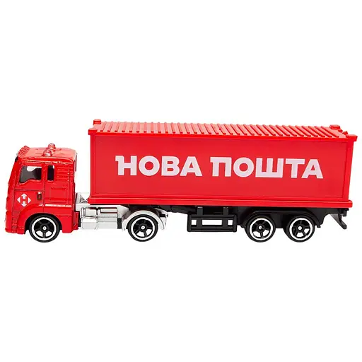 Автомодель TechnoDrive Фура Новая Почта (250416CG) - фото 4
