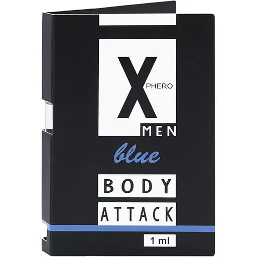 Парфуми чоловічі з феромонами Aurora X-Phero Body Attack Blue 1 мл