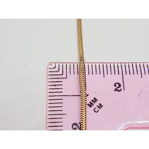 Золотий ланцюжок Золотий Вік (Снейк). 6146/4/01 45 - фото 4