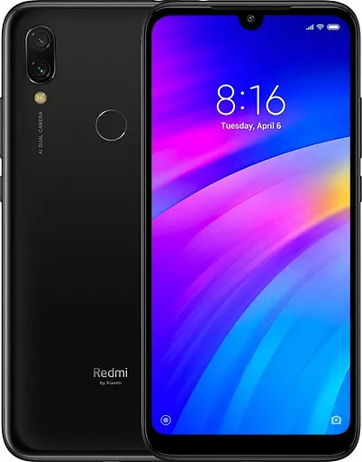 Смартфон Xiaomi Redmi 7 3/32GB Black Global Rom Refurbished - фото 3