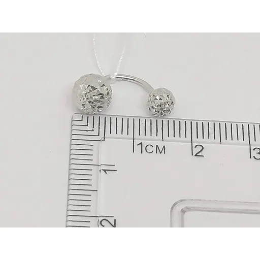 Золота сережка-пірсинг Favoritum. 310129_7_Б_А - фото 4