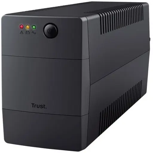 Источник бесперебойного питания Trust Paxxon 800VA UPS 23503, 2 Outlets 1.4 м Black