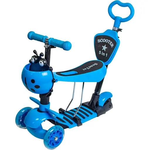 Самокат Scale Sports 84х14х33 см Блакитний 000231373