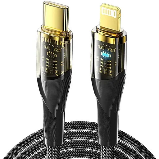 Кабель Lightning Type-C PD 20W QC 4.0 швидка зарядка iPhone 20V 5A