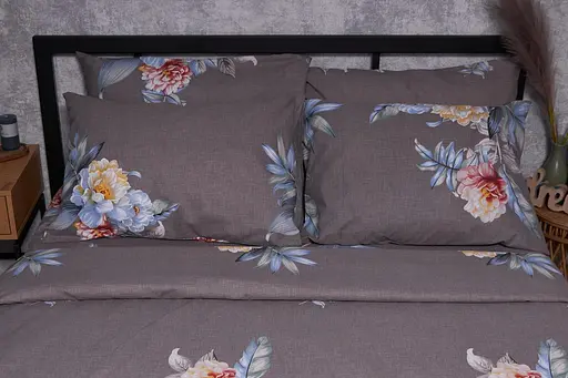 Набір наволочок Moon&Star Бязь Gold Люкс Flowers Wod 70х70 см 2 шт - фото 1