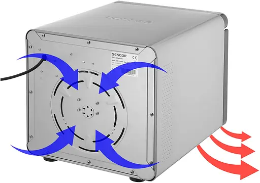 Сушарка для продуктів Sencor SFD7750SS 600 Вт 7 піддонів - фото 6