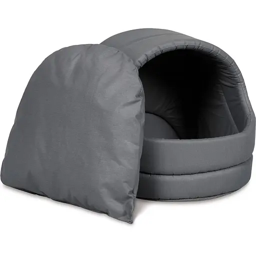 Дом-лежак Природа Comfort 4, 44х43х40 см, серый - фото 4