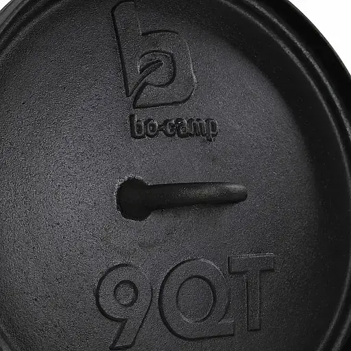Котел с крышкой Bo-Camp Dutch Oven Cast Iron Black 31 см 7.1 л (DAS303291) - фото 3