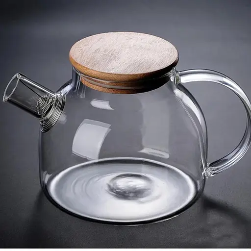 Чайник для заварювання Edenberg з бамбуковою кришкою 800 мл EB-19027 - фото 4