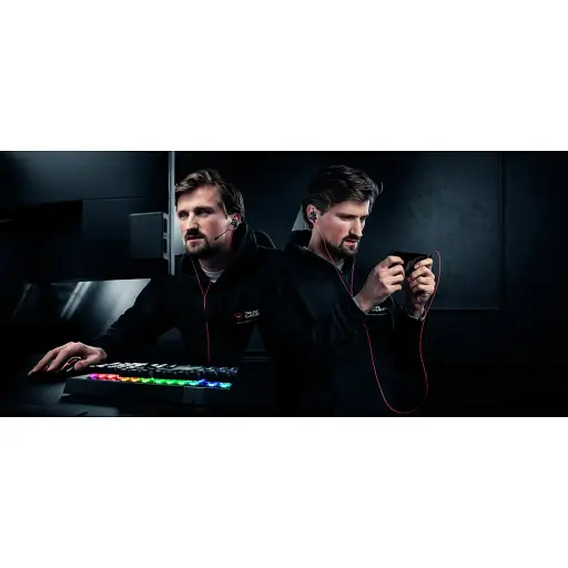 Наушники Trust GXT 408 Cobra Multiplatform 3.5 mm Red - фото 8