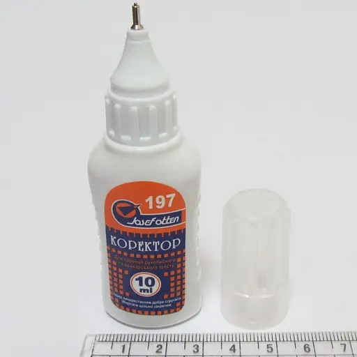 Коректор 2в1 кисточка, Josef Otten, 10 мл, 12 шт. в упаковці - фото 2