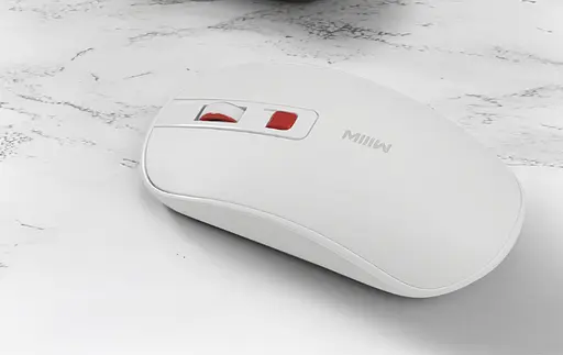 Миша бездротова Xiaomi MiiiW Wireless Mute Mouse Lite PM21 (MW23M21) біла - фото 3