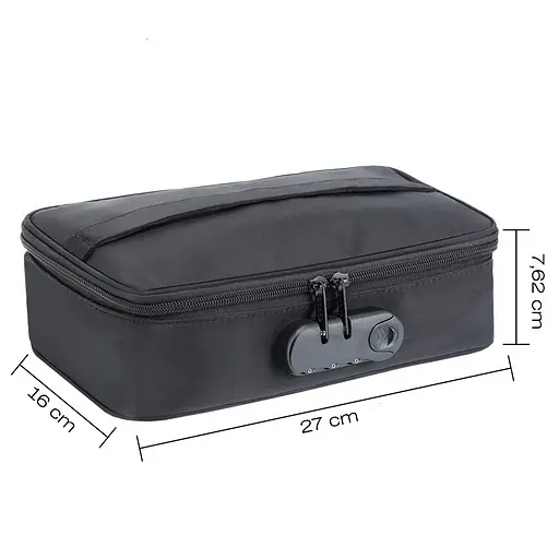 Сумка для игрушек Dorcel Discreet Box черная - фото 3
