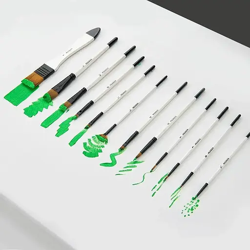 Набір пензлів синтетика 12 шт. MEEDEN - фото 4