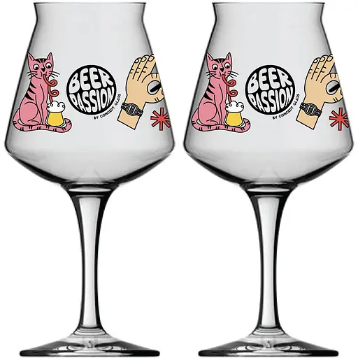 Набір келихів для пива Concept Glass Teku Crush Beer Passion 2 шт. (BP/8802)