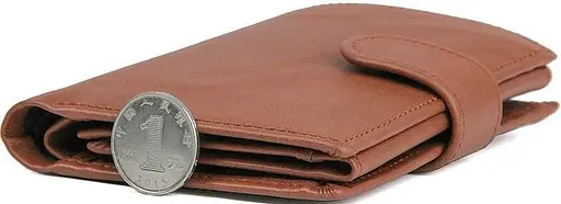 Мужской кожаный кошелек Vintage 10х13 см acs0014989 - фото 4