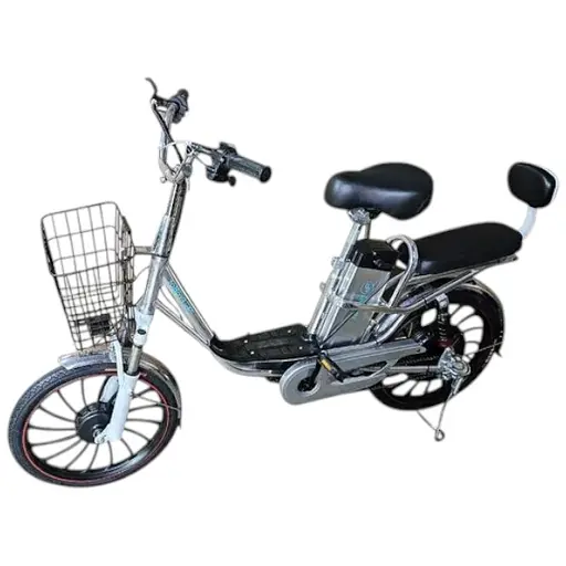 Электровелосипед E-scooter V4 двухместный 20 дюймов 600W 60V 16Ah + PASS-система