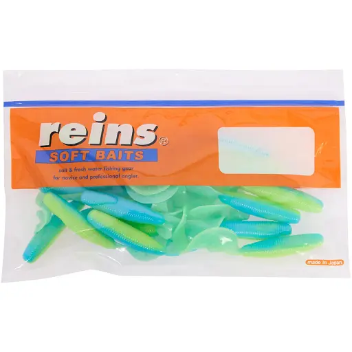 Силикон Reins Fat G-Tail Grub 4" L14 Ice Chartreuse Ⅱ (8 шт/уп) - фото 2