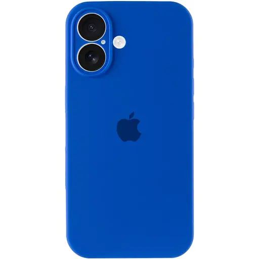 Чохол Epik Silicone Case Full Camera Protective AA для Apple iPhone 16, 6.1 Синій/Capri Blue - фото 2