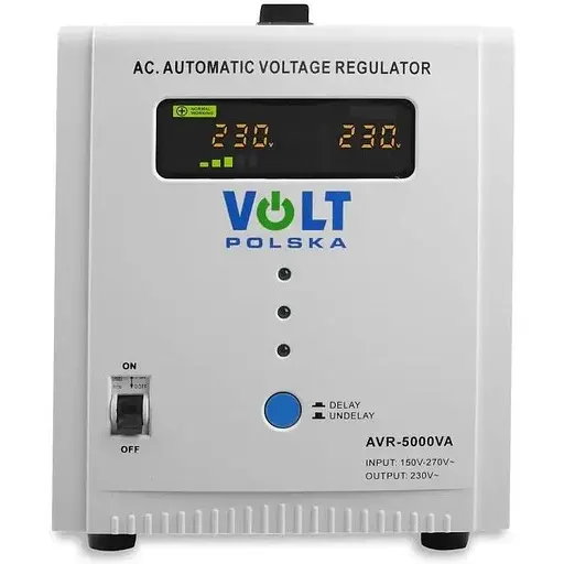 Стабилизатор напряжения Volt Polska AVR 5000VA 8-11% - фото 2