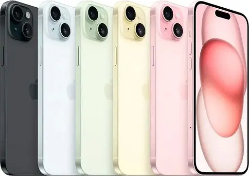 Смартфон Apple iPhone 15 128 GB Yellow (MTP23) [92575] - фото 4