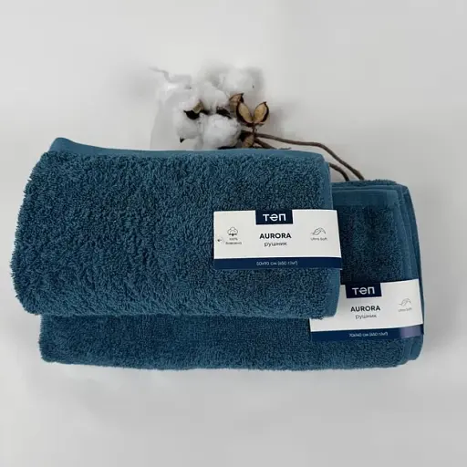 Рушник ТЕП Aurora Dark Cornflower 70x140 см (Р-04179_29746) - фото 2