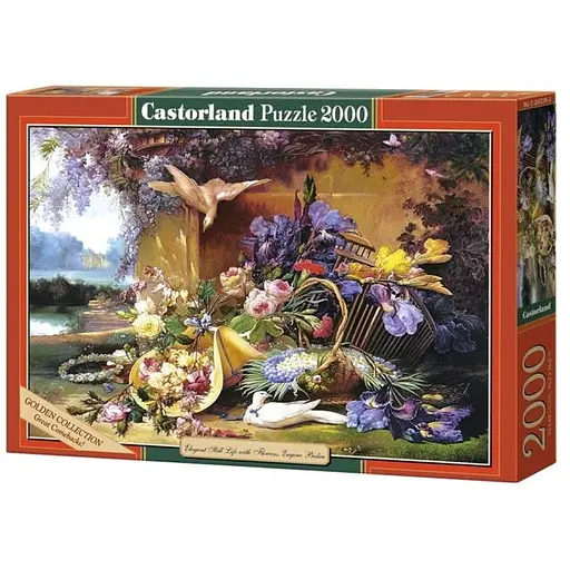 Пазл Castorland Элегантный натюрморт с цветами 2000 эл. (C-200276)