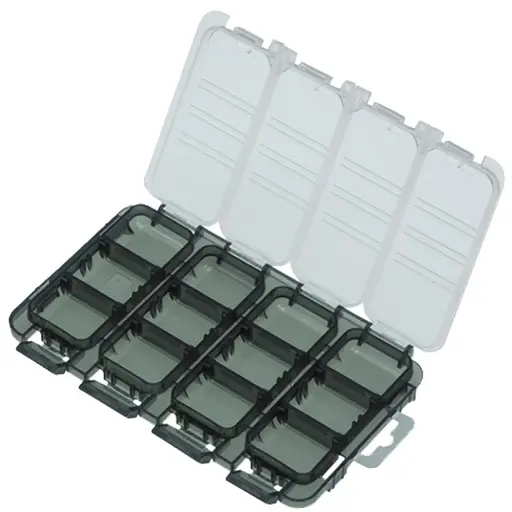 Коробка Meiho Quatro Case J 175x105x18mm Black - фото 3