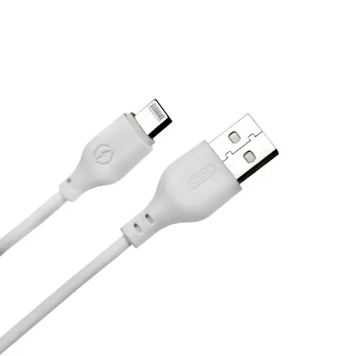 Кабель еластичний XO NB103 USB - Lightning 1 метр Білий