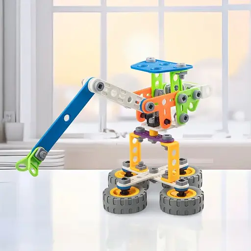 Конструктор гибкий Otamanko Грайко-собиратель 92 детали - фото 6