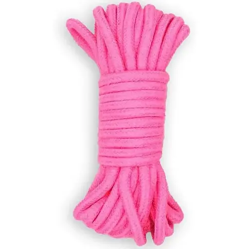 Мотузка для BDSM зв'язування в стилі Шибарі рожевий K0142-3