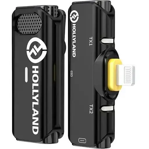 Бездротова мікрофонна система Hollyland Lark C1 Solo (HL-LARK C1 SOLO-IPHONE-B)