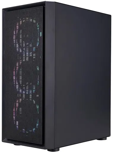 Корпус 1stPlayer Go6-BK-4FS7 Black без БП - фото 2