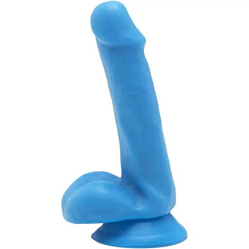 Фалоімітатор Get Real Happy Dicks Dong 6 In 15 см блакитний