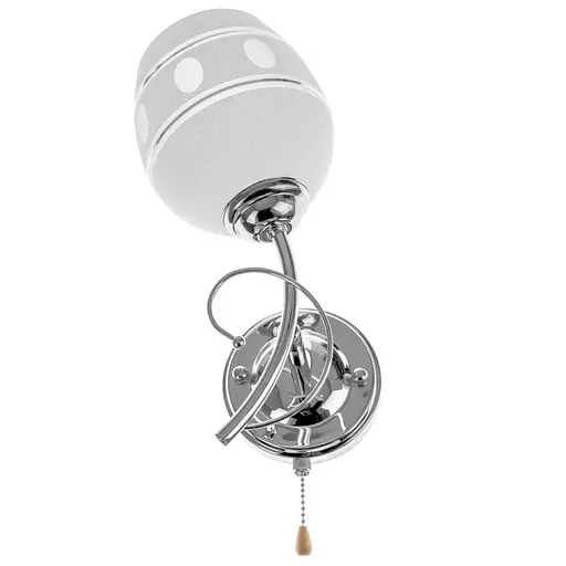 Бра Brille LK-589W/1 спрямованого світла настінне накладне E27 CH - фото 3