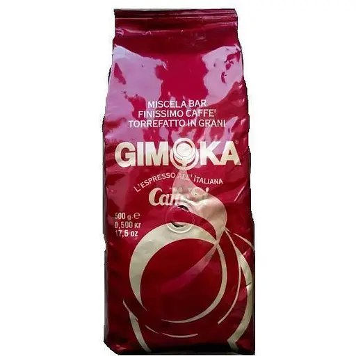 Кава Gimoka Gran Bar в зернах 500 г - фото 1