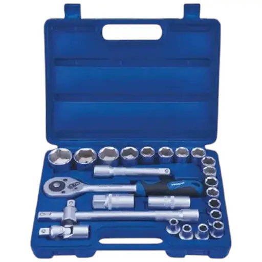 Комплект головок с трещоткой 1/2, 26 шт. Стандарт hoz0007706 - фото 1