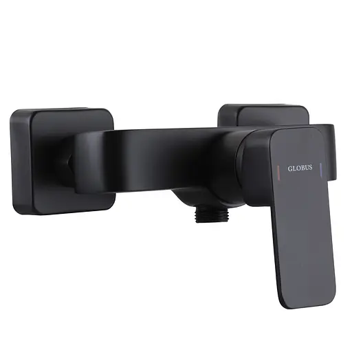 Змішувач для душу Globus Lux Milano GLM-105N-10-BB 000023320 Чорний матовий - фото 1