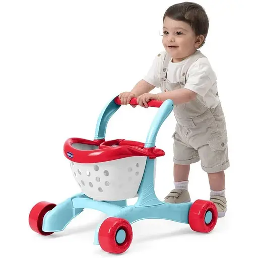 Игрушка-ходунки 2 в 1 Chicco Тележка для покупок (12421.00) - фото 4