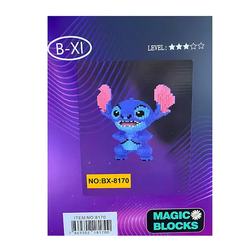Дитячий конструктор Magic Blocks Стіч на 4000 деталей (8170) - фото 3