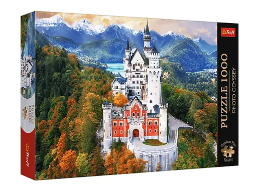 Пазл Photo Odyssey Замок Нойшванштайн, Німеччина - 1000 елементів Trefl 10813