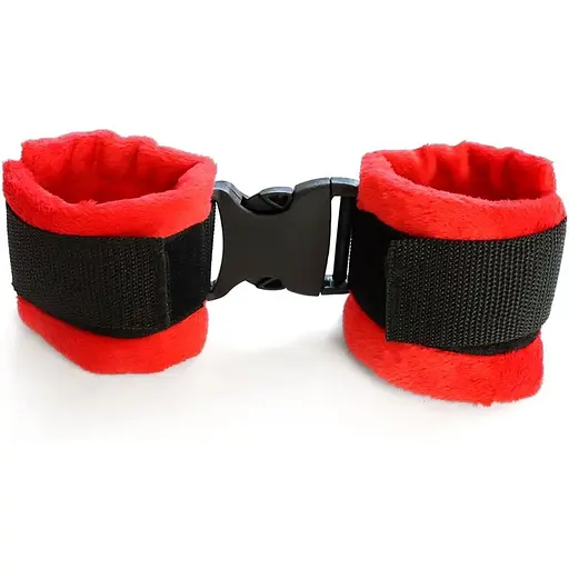 Наручники Art of Sex - Handcuffs Soft Touch Красные