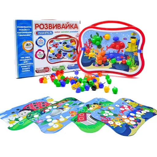 Мозаика Развивайка, 77 элементов, Максимус, 5423