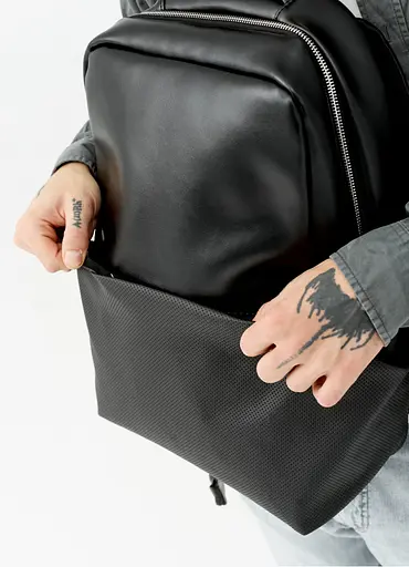 Чоловічий рюкзак Sambag ZARD DART чорний 44 х 31 х 15 см (25523301m) - фото 6