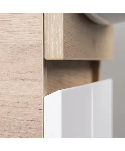 Тумба Мойдодир Oslo 60 Wood з умивальником Runa 60 дуб крафт/Білий - фото 7