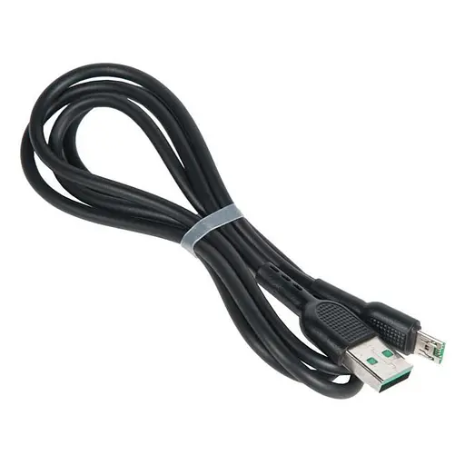 Кабель Hoco X33 USB - micro-USB 4A Vooc 6931474709141 черный - фото 1