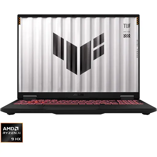 Ноутбук ASUS TUF A16 FA608WI AI 9 HX 370 la 51GHz,16'',2.5K,IPS,32GB LPDDR5X,1TB,RTX 4070