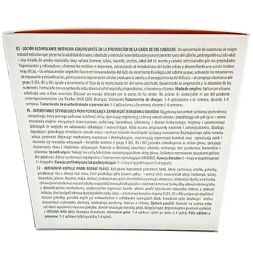 Лосьйон для волосся Maxima Vitalker проти випадання волосся стимулювальний активний 10 шт. x 10 мл - фото 2