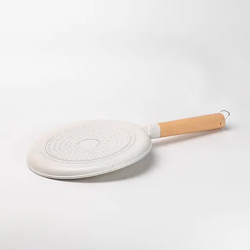 Сковорода для блинов 23.5 см Белый - фото 2